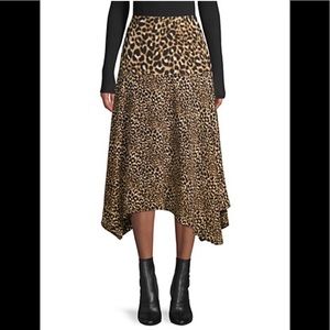 Calvin Klein Mixed Animal Print Skirt NWOT